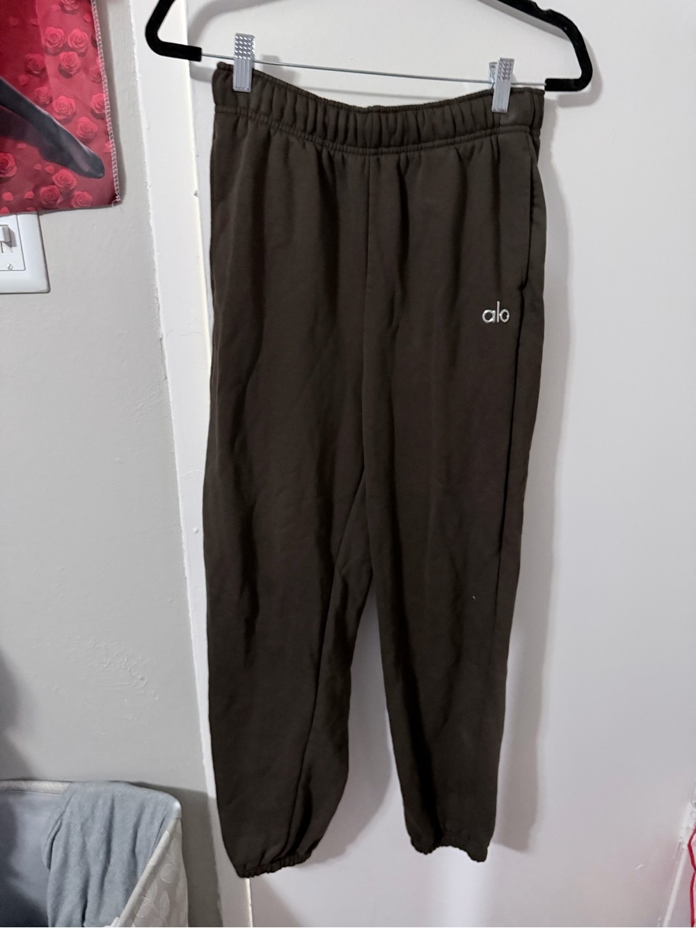 NWOT ALO ESPRESSO ACCOLADE SWEATPANTS
